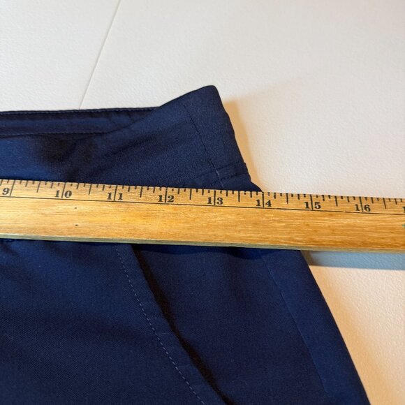 Figs Women XXSP Scrub Set Catarina Top Zamora Pant Navy Blue Drawstring Nurse - Picture 14 of 16